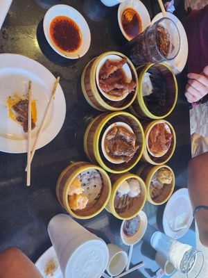 Variety of dim sum