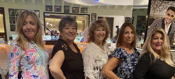 Meet the team of stylist 
 Gail the receptionist
 Dale, Debbie W., Nancy and Debbie B.