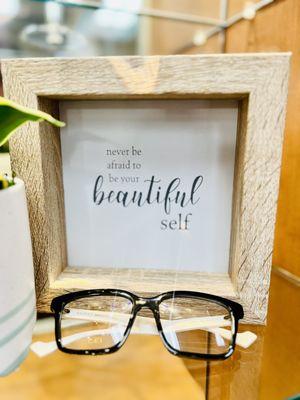 Never be afraid to be your beautiful self!