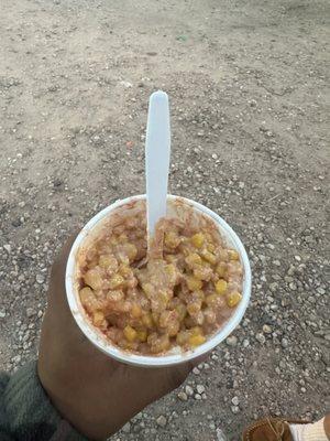 Elote con todo