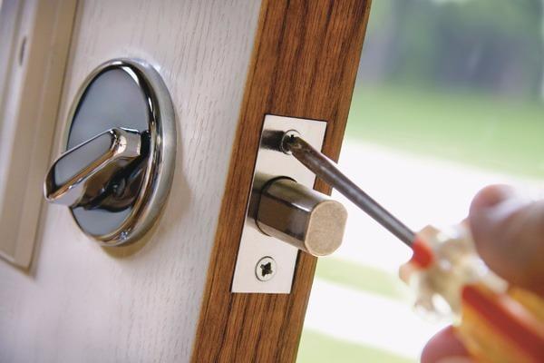 We can install deadbolts in wood or metal doors