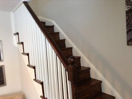 Renovated stairs