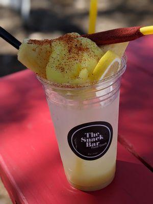 Pineapple italian ice lemonade