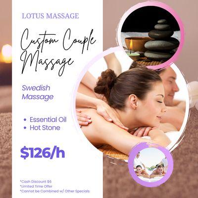 Lotus Massage
 11710 Jefferson Avenue Ste J, Newport News, VA 23606
 Call us at 757-597-8136