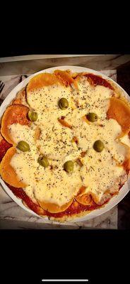 Pumpkin pizza