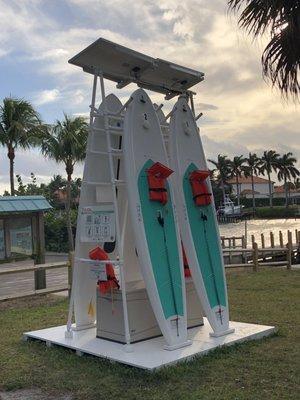 Paddle board rentals