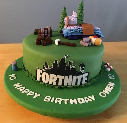 $65-125  Fortnight Cake