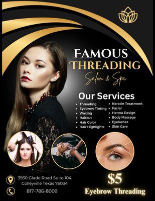 Famous Threading Salon & Spa