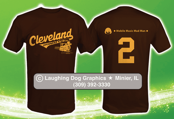 Dodgeball tee designed by Laughing Dog Graphics