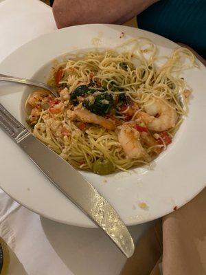 Shrimp scampi