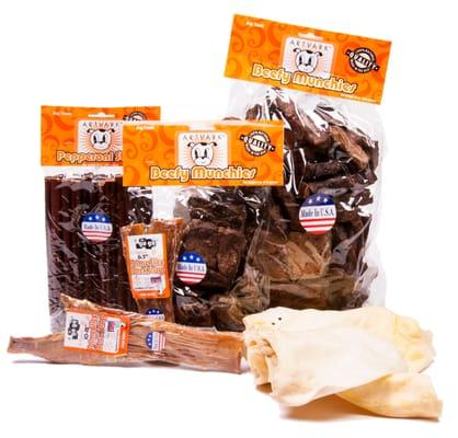 USA Made all Natural Dog Treats and Pig Ears Too!