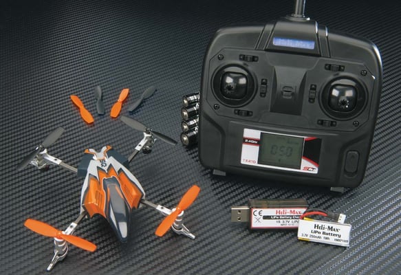 Helimax Quad Copter is our most stable heli.