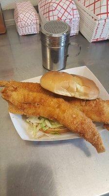 Fried White Fish Sandwich