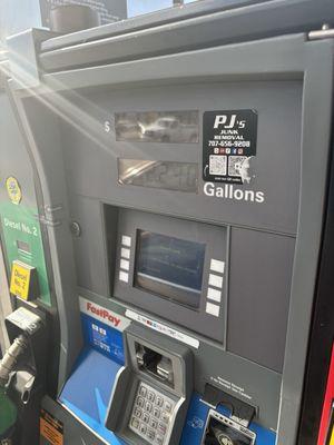 Gas pump scam