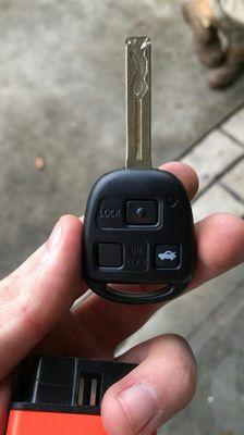 Car key head remote for Lexus