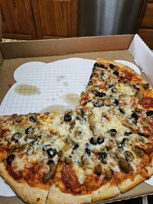 The Favorite with added olives