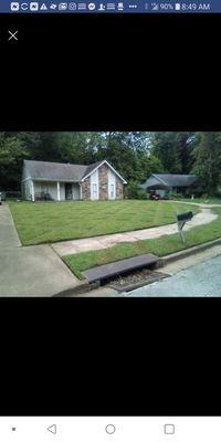 We do designer yard cutting