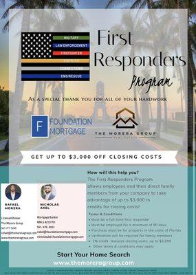 First responder flyer