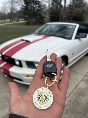 Ford car key