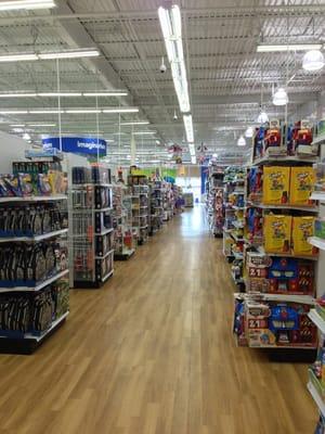 Store aisles