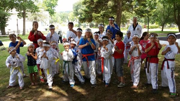 Summer Training in the Park (Martial Arts training while building social skills and having fun)