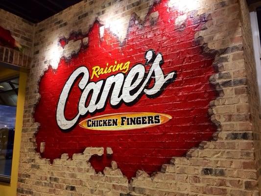 Wall art - Raising Cane's Chicken Fingers: Beaumont, TX