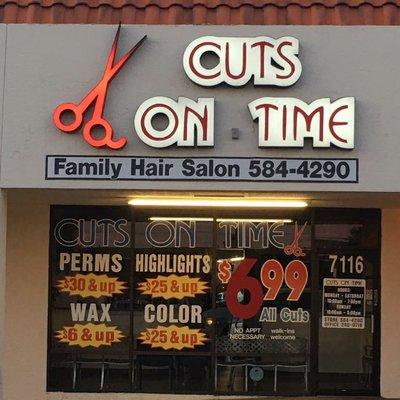 Cuts On Time