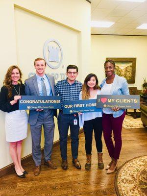 Recent graduates and First-Time Homeowners--Congratulations!