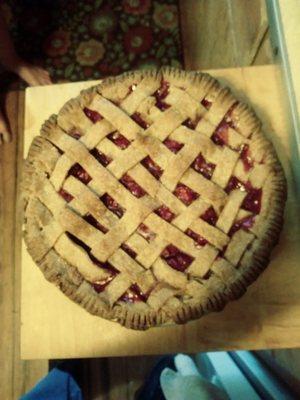 Barnard cherries pie