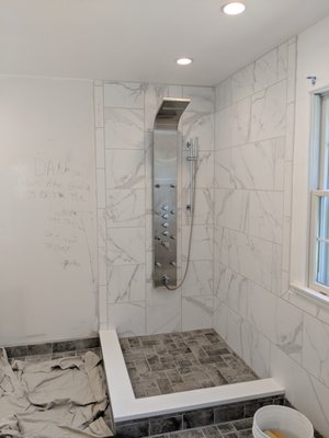 bathroom remodel