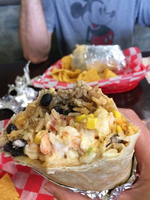 Shrimp Burrito