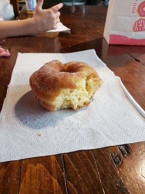 Cinnamon sugar donut