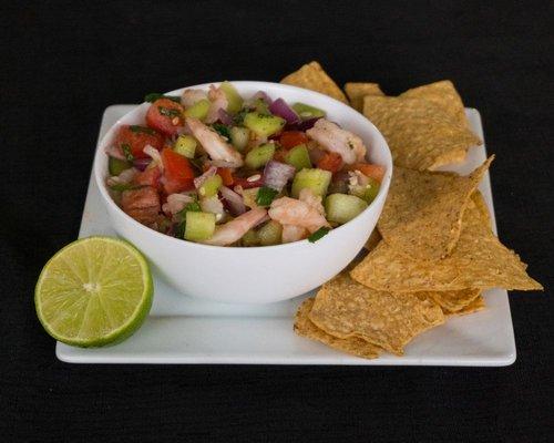 Shrimp Ceviche w/Tortilla Chips