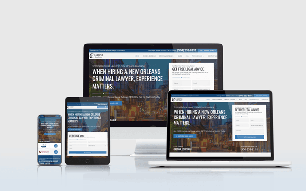 Carbine Law Firm Website Revamp