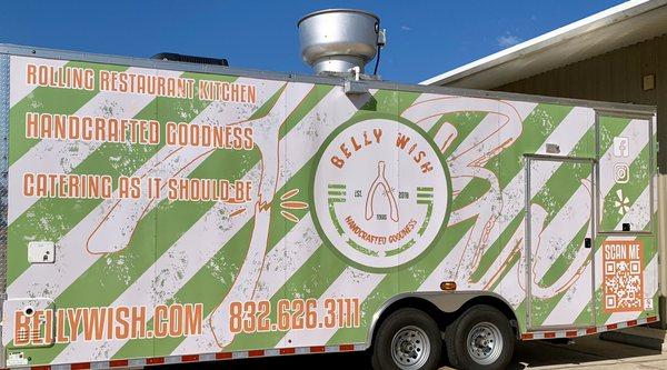 We have a mobile commercial kitchen for on site cooking for your next event!