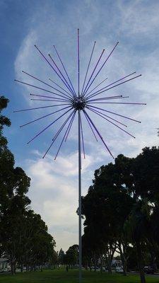 Electric Dandelion on display until Aug. 28, 2021   07-24-2021