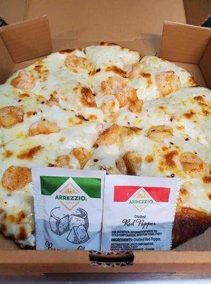 Shrimp Parmesan Pizza