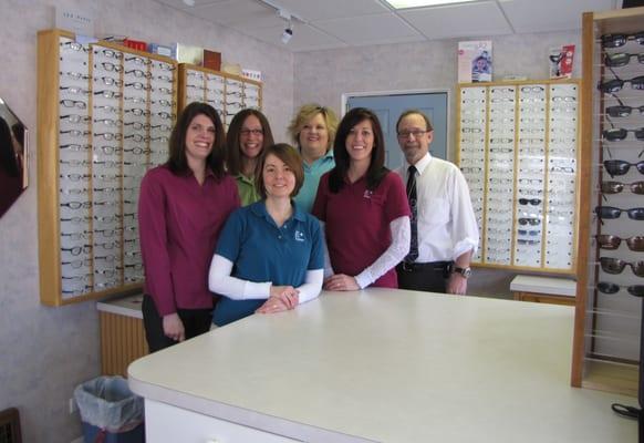 Your friendly staff at Excellence In Vision