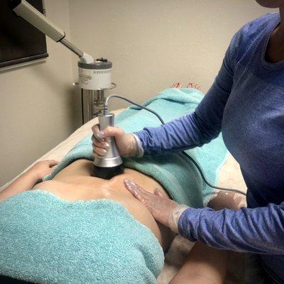 Ultrasonic Cavitation session