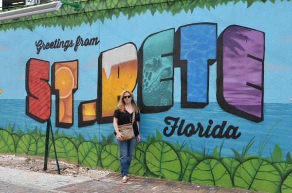 Melissa in downtown St. Pete