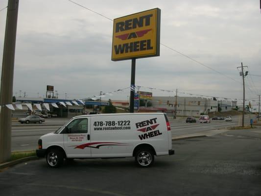 Rent A Wheel Outside