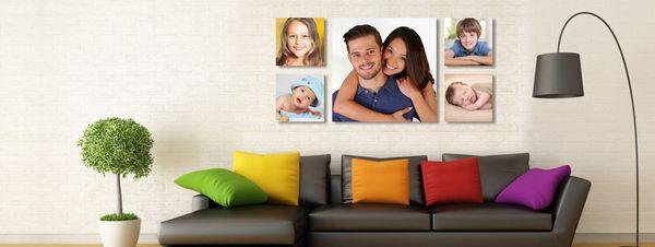 Your photo on best quality canvas $7.95 only