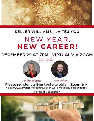 Joellen and Scott host KW Career nights!