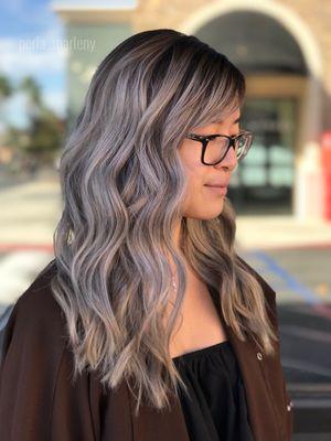 Silver hair by Perla Marleny