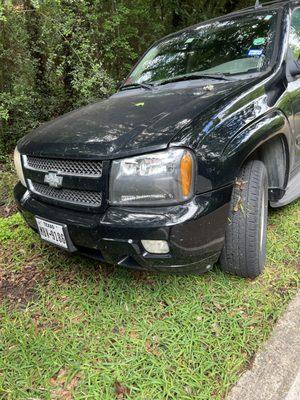 My car, it runs great thanks Caliber Auto Care, Champion and Louetta.