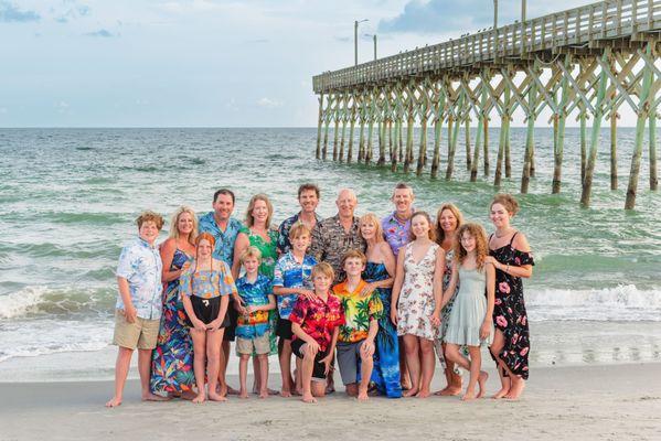 Family reunion at Holden Beach