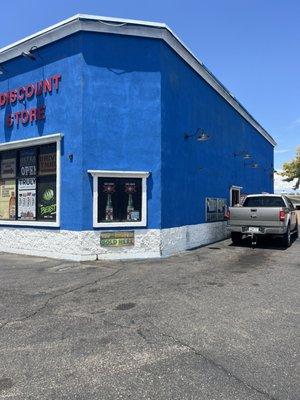 Drive thru on the side of the store!