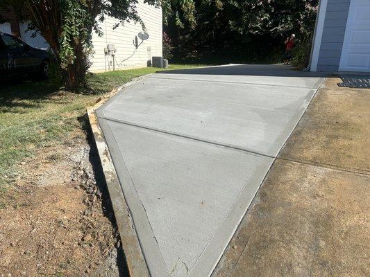 Driveway Slab (After)