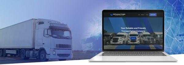 All Express Freight Web Design