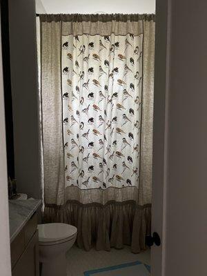 Shower Curtain for 10' Ceiling